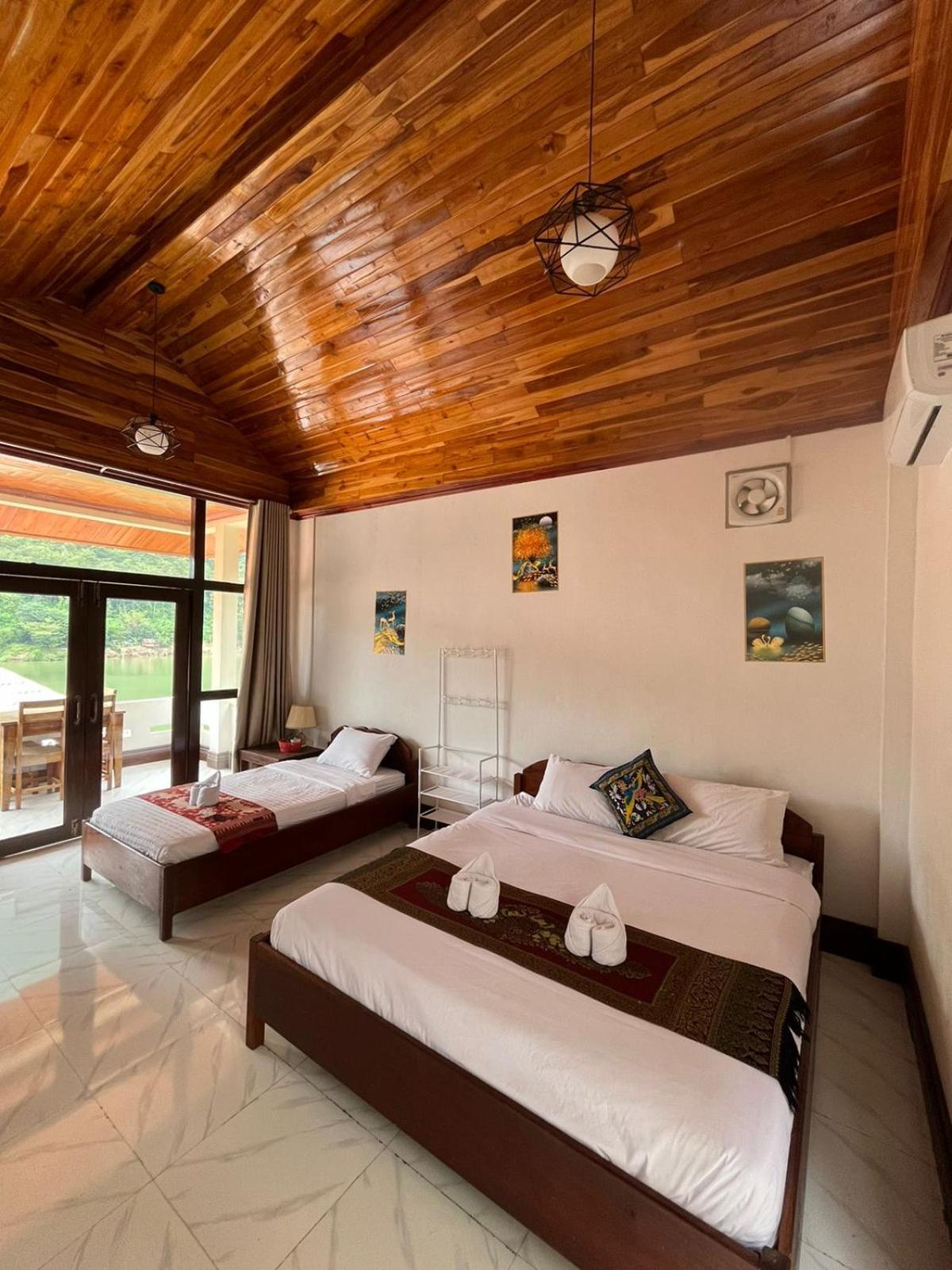 Cam U View Bungalow Hotel Nong Khiaw Exterior photo